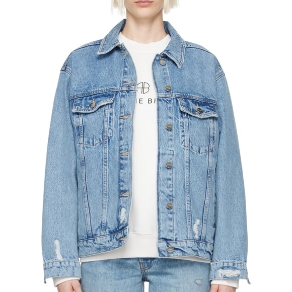 Anine Bing Jackets & Blazers - Anine Bing “Rory” Denim Jacket